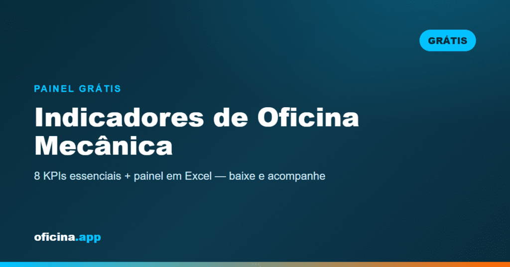 Indicadores de Oficina Mecânica: 8 KPIs que Todo Dono Deve Ver