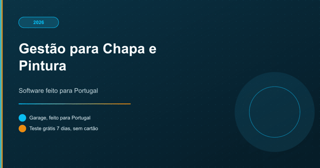 Software de Gestão para Oficinas de Chapa e Pintura em Portugal