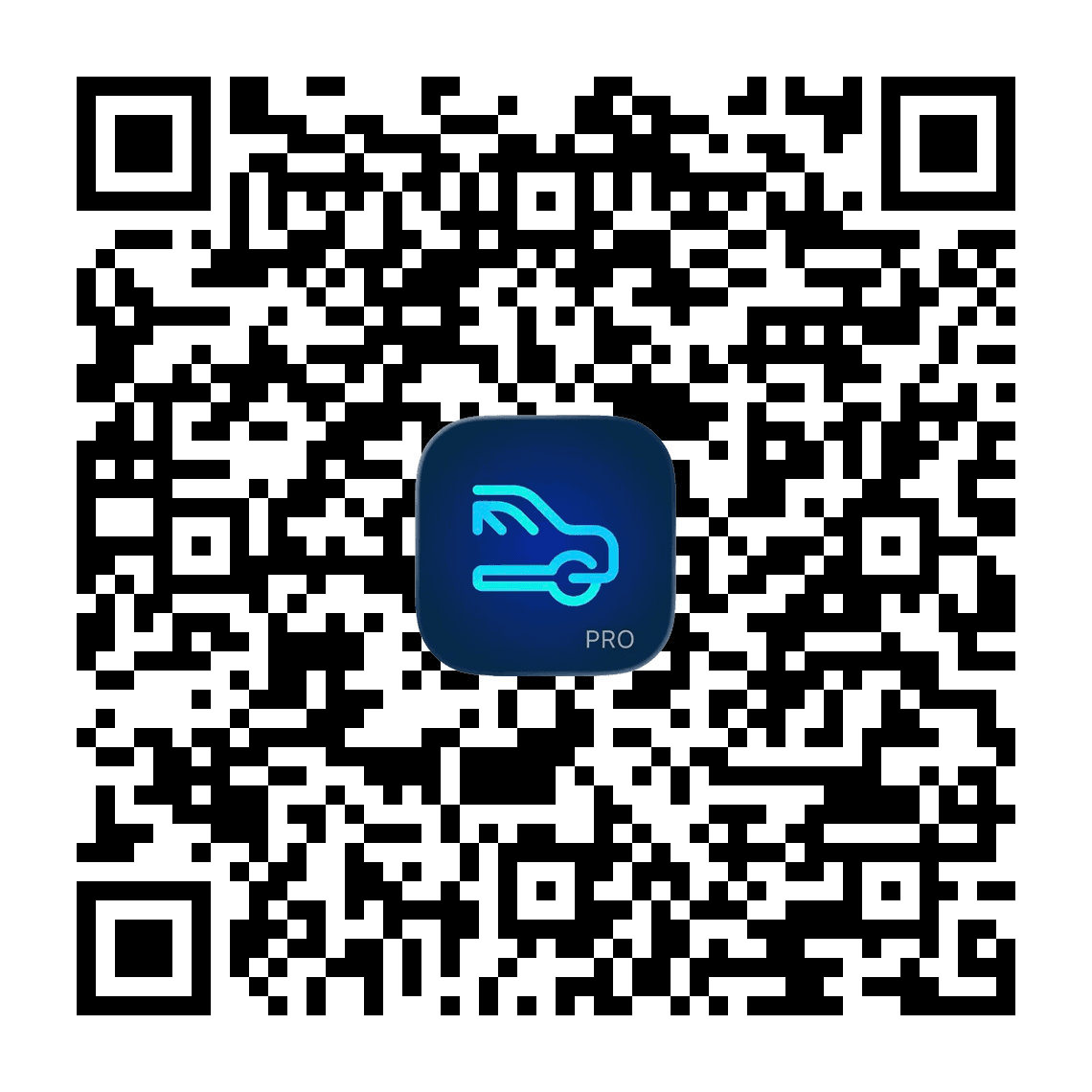 QR Code do Garage Pro no Google Play