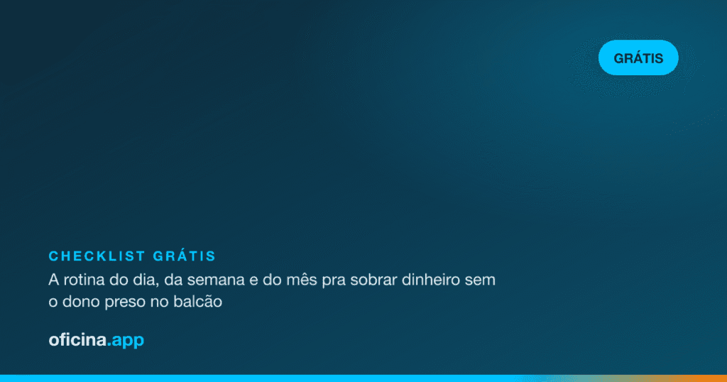 Oficina mecânica lucrativa: rotina de quem sobra dinheiro no mês